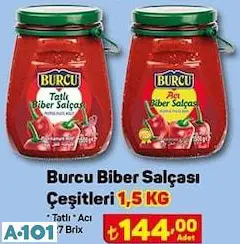 BURCU BİBER SALÇASI BURCU BİBER SALÇASI